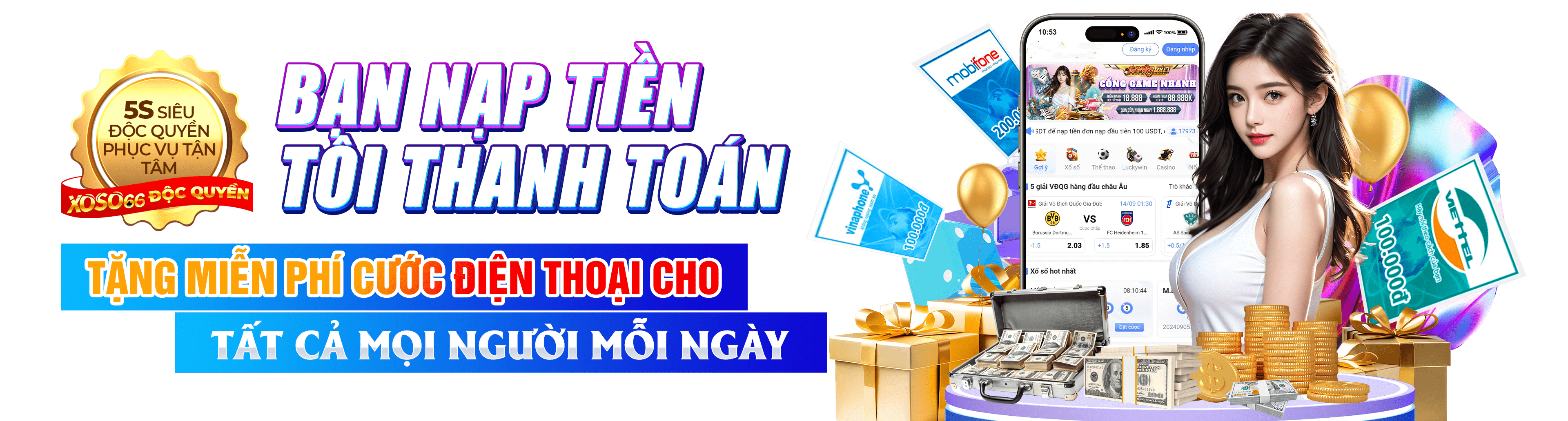 Hình ảnh quảng cáo của b888 hiển thị nền tảng và các lợi ích